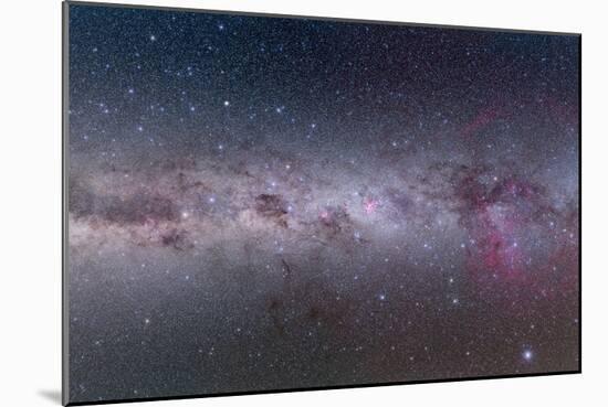 Mosaic of the Southern Milky Way from Vela to Centaurus-null-Mounted Photographic Print