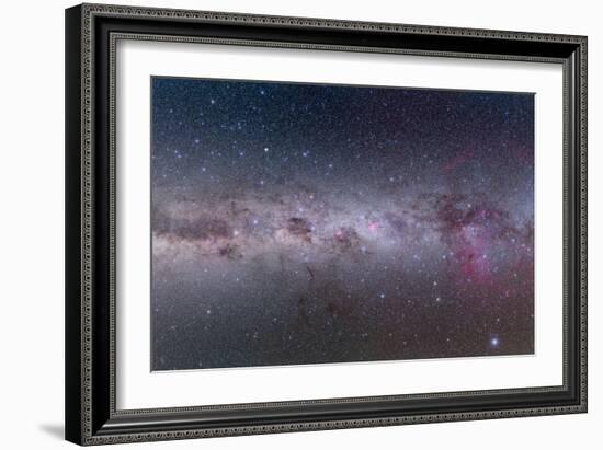 Mosaic of the Southern Milky Way from Vela to Centaurus-null-Framed Photographic Print