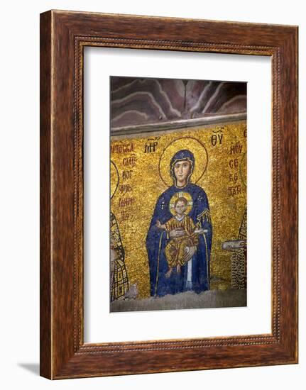 Mosaic of the Virgin and Child-Neil Farrin-Framed Photographic Print