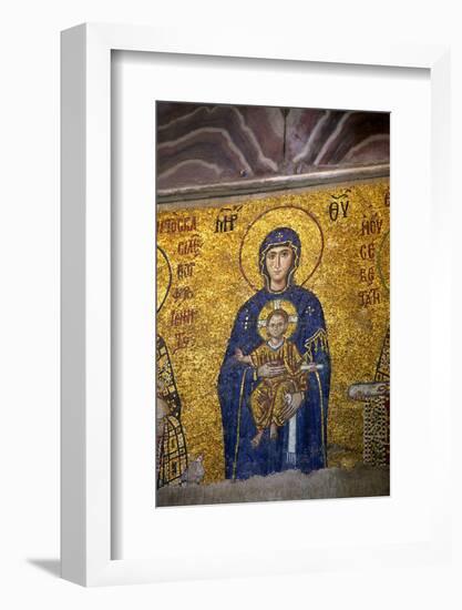 Mosaic of the Virgin and Child-Neil Farrin-Framed Photographic Print