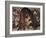 Mosaic of Tragic Mask from House of the Faun in Pompeii-Gustavo Tomsich-Framed Giclee Print