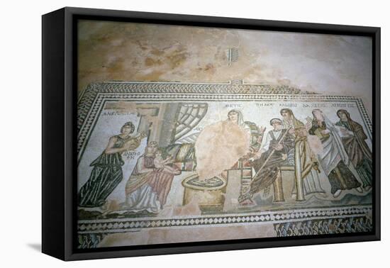 Mosaic, Paphos-Vivienne Sharp-Framed Premier Image Canvas