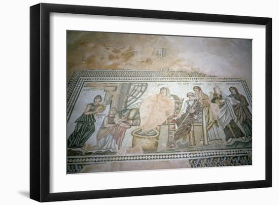 Mosaic, Paphos-Vivienne Sharp-Framed Photographic Print