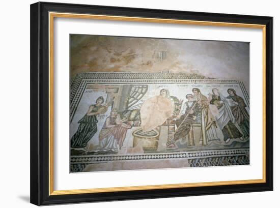 Mosaic, Paphos-Vivienne Sharp-Framed Photographic Print