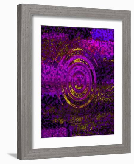 Mosaic Ripple II-Ruth Palmer 2-Framed Art Print