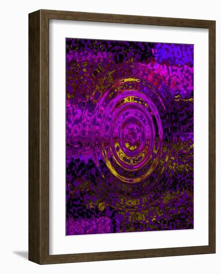 Mosaic Ripple II-Ruth Palmer 2-Framed Art Print