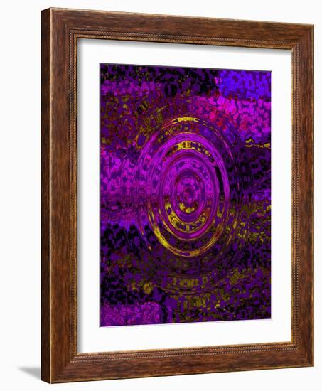 Mosaic Ripple II-Ruth Palmer 2-Framed Art Print