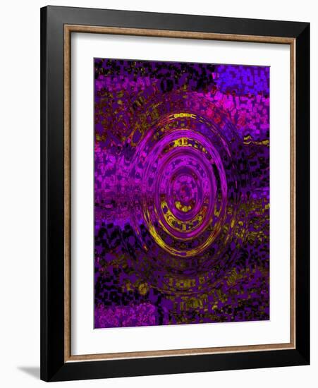 Mosaic Ripple II-Ruth Palmer 2-Framed Art Print