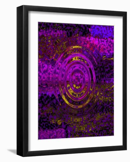 Mosaic Ripple II-Ruth Palmer 2-Framed Art Print