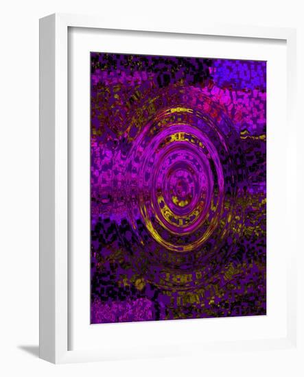 Mosaic Ripple II-Ruth Palmer 2-Framed Art Print