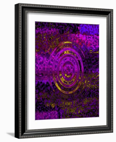 Mosaic Ripple II-Ruth Palmer 2-Framed Art Print