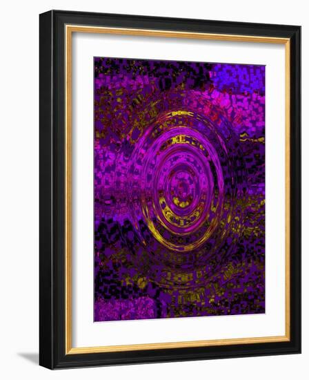 Mosaic Ripple II-Ruth Palmer 2-Framed Art Print