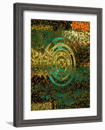 Mosaic Ripple-Ruth Palmer 2-Framed Art Print