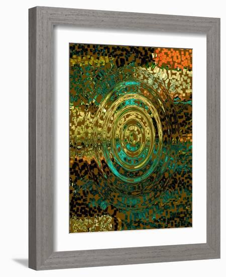 Mosaic Ripple-Ruth Palmer 2-Framed Art Print