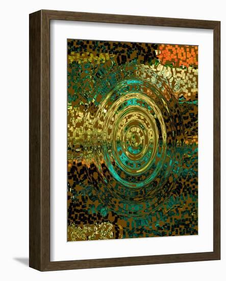 Mosaic Ripple-Ruth Palmer 2-Framed Art Print