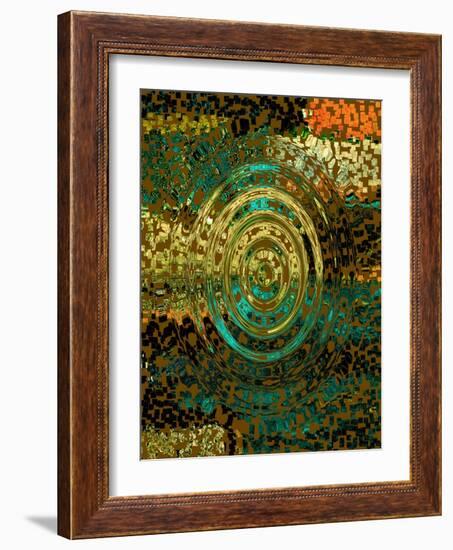 Mosaic Ripple-Ruth Palmer 2-Framed Art Print