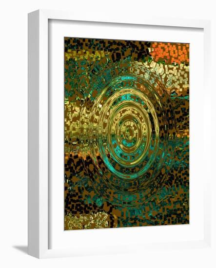 Mosaic Ripple-Ruth Palmer 2-Framed Art Print