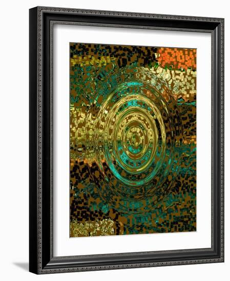 Mosaic Ripple-Ruth Palmer 2-Framed Art Print