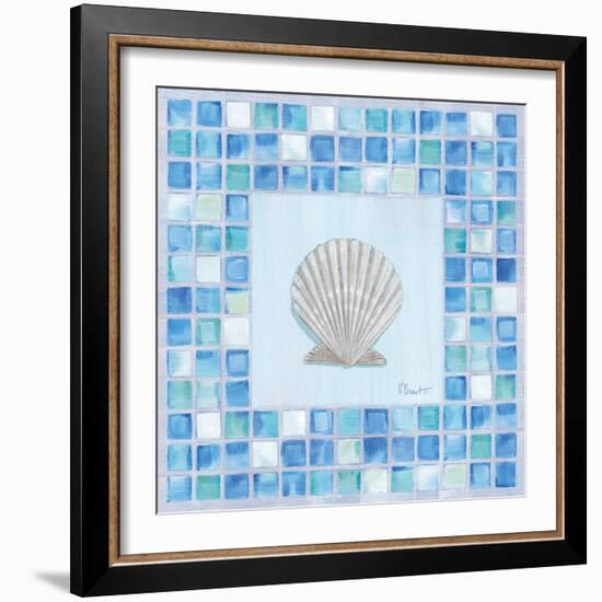 Mosaic Scallop-Paul Brent-Framed Art Print