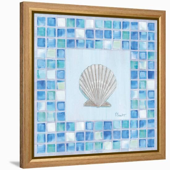 Mosaic Scallop-Paul Brent-Framed Stretched Canvas