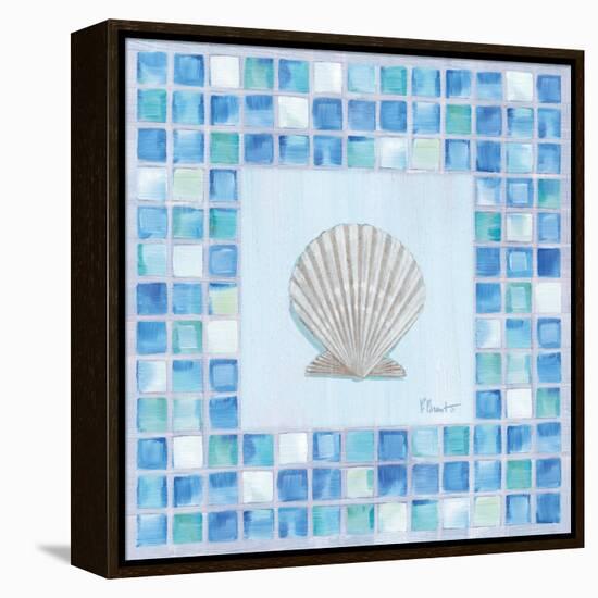 Mosaic Scallop-Paul Brent-Framed Stretched Canvas