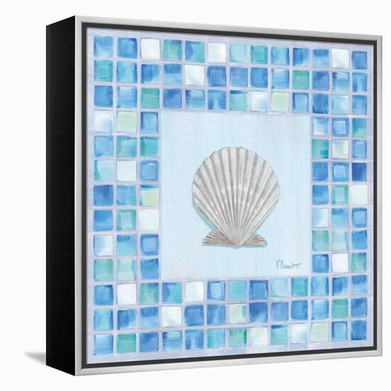 Mosaic Scallop-Paul Brent-Framed Stretched Canvas