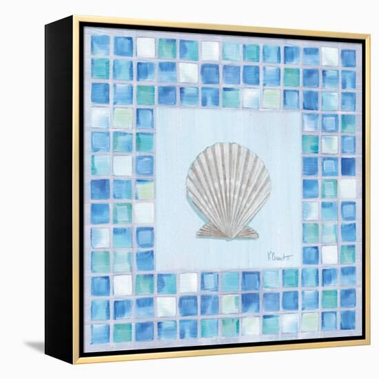 Mosaic Scallop-Paul Brent-Framed Stretched Canvas