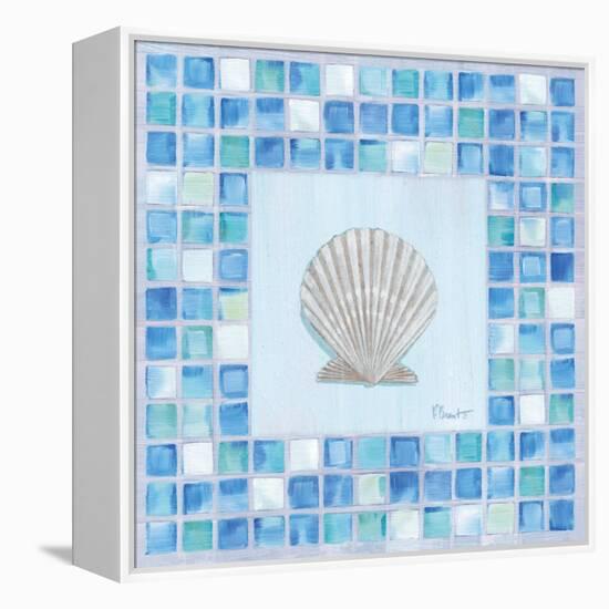 Mosaic Scallop-Paul Brent-Framed Stretched Canvas