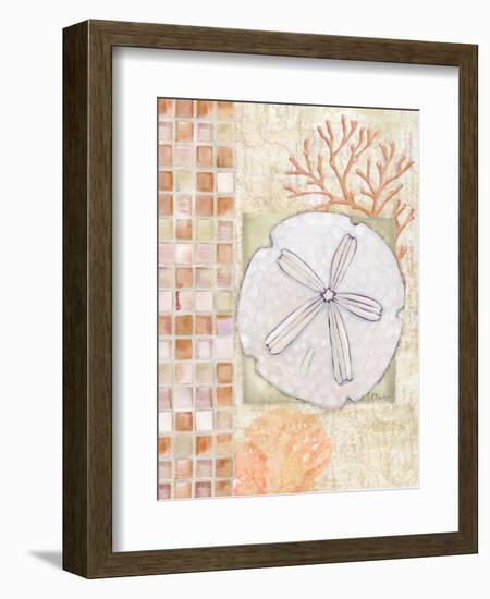 Mosaic Shell Collage IV-Paul Brent-Framed Art Print