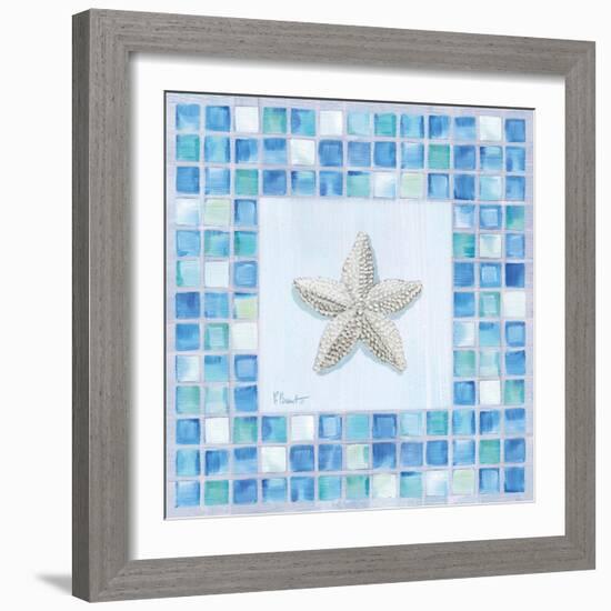 Mosaic Starfish-Paul Brent-Framed Art Print