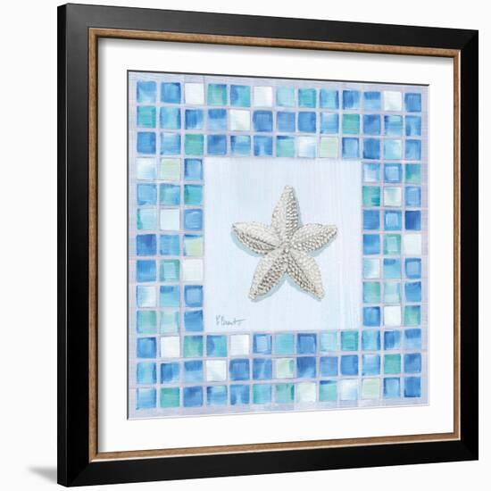 Mosaic Starfish-Paul Brent-Framed Art Print