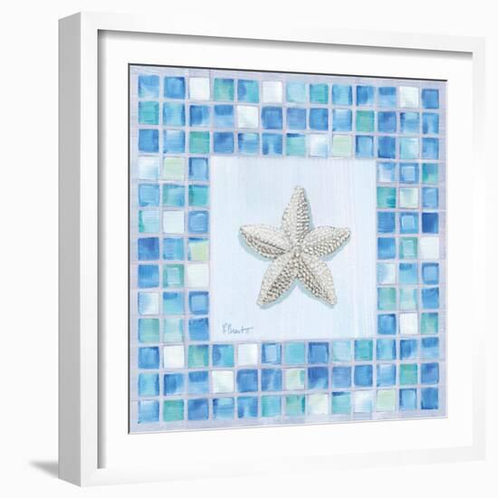 Mosaic Starfish-Paul Brent-Framed Art Print