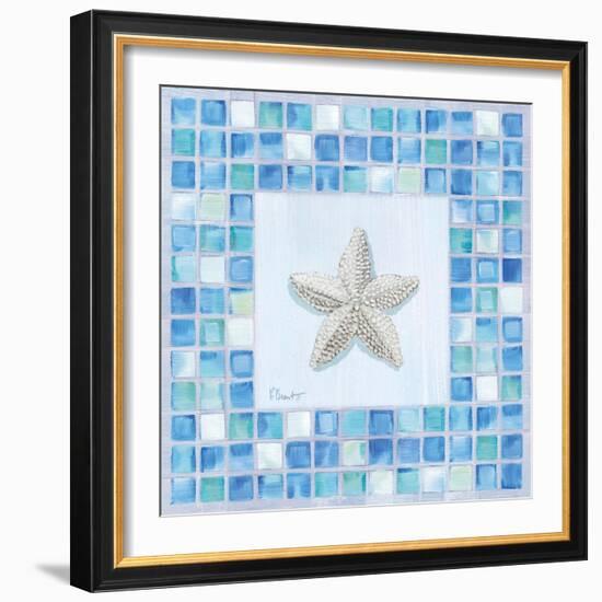 Mosaic Starfish-Paul Brent-Framed Premium Giclee Print
