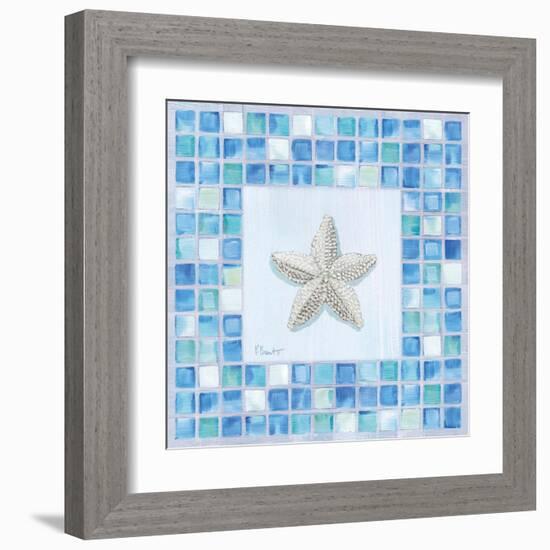 Mosaic Starfish-Paul Brent-Framed Art Print