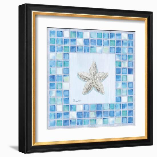 Mosaic Starfish-Paul Brent-Framed Art Print