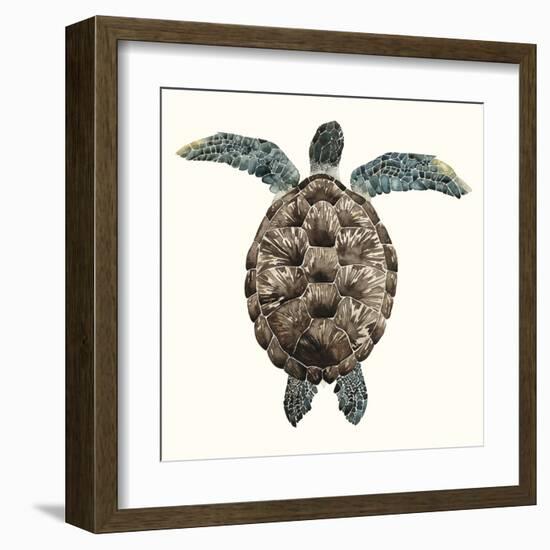 Mosaic Turtle I-Grace Popp-Framed Art Print