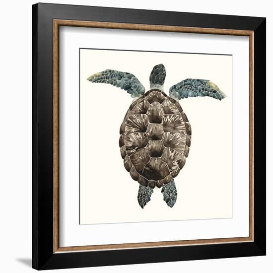 Mosaic Turtle I-Grace Popp-Framed Art Print