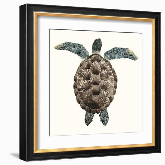 Mosaic Turtle I-Grace Popp-Framed Art Print