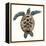 Mosaic Turtle II-Grace Popp-Framed Stretched Canvas