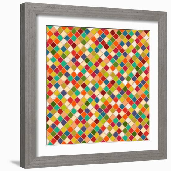 Mosaico-Sharon Turner-Framed Art Print