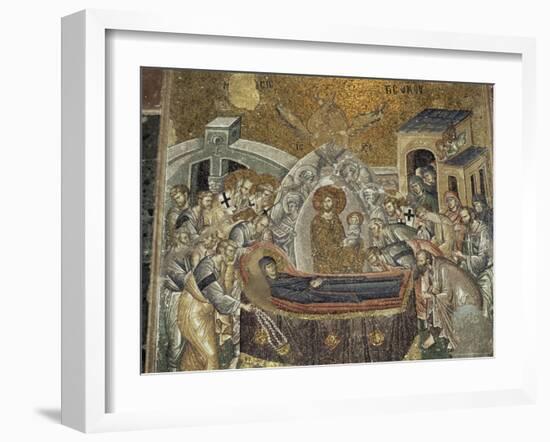 Mosaics Dating from the 14th Century, Kariye Museum, Istanbul, Turkey, Eurasia-Adam Woolfitt-Framed Photographic Print