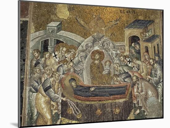 Mosaics Dating from the 14th Century, Kariye Museum, Istanbul, Turkey, Eurasia-Adam Woolfitt-Mounted Photographic Print