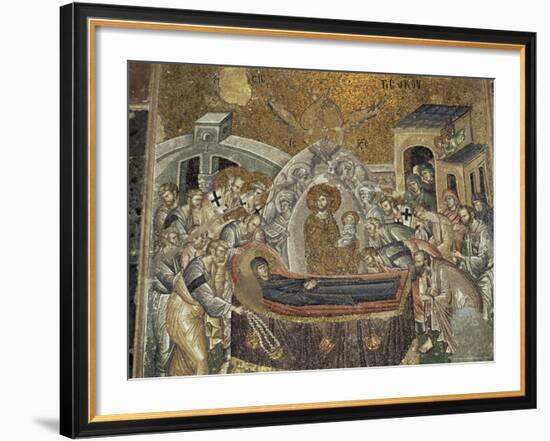 Mosaics Dating from the 14th Century, Kariye Museum, Istanbul, Turkey, Eurasia-Adam Woolfitt-Framed Photographic Print
