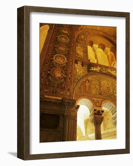 Mosaics, St. Vitalis Church, Ravenna, Emilia-Romagna, Italy-G Richardson-Framed Photographic Print