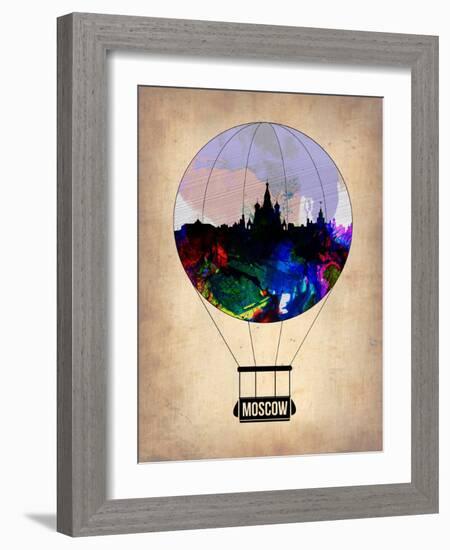 Moscow Air Balloon-NaxArt-Framed Art Print