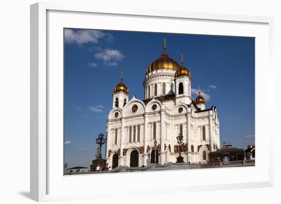 Moscow, Cathedral of Christ the Saviour-Catharina Lux-Framed Photographic Print