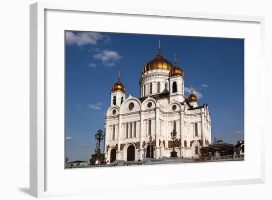 Moscow, Cathedral of Christ the Saviour-Catharina Lux-Framed Photographic Print