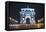 Moscow Gate of Triumph at Night, Moscow, Moscow Oblast, Russia-Ben Pipe-Framed Premier Image Canvas