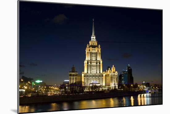 Moscow, Hotel Ukraine ( Radisson Royal )-Iva Afonskaya-Mounted Photographic Print