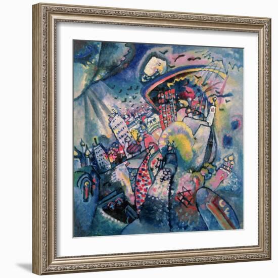 Moscow I, 1916-Wassily Kandinsky-Framed Giclee Print